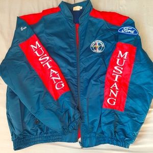 Vintage ford club mustang Québec jacket 90 s